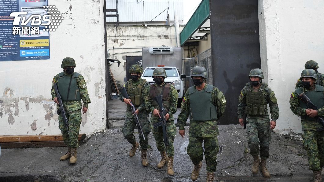 厄瓜多5間監獄傳出超過90名獄警遭囚犯挾持。（圖／達志影像美聯社）