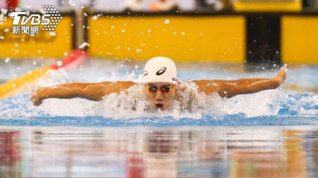 王冠閎成台灣首位挺進游泳世錦賽決賽的男子選手。（圖／中央社）