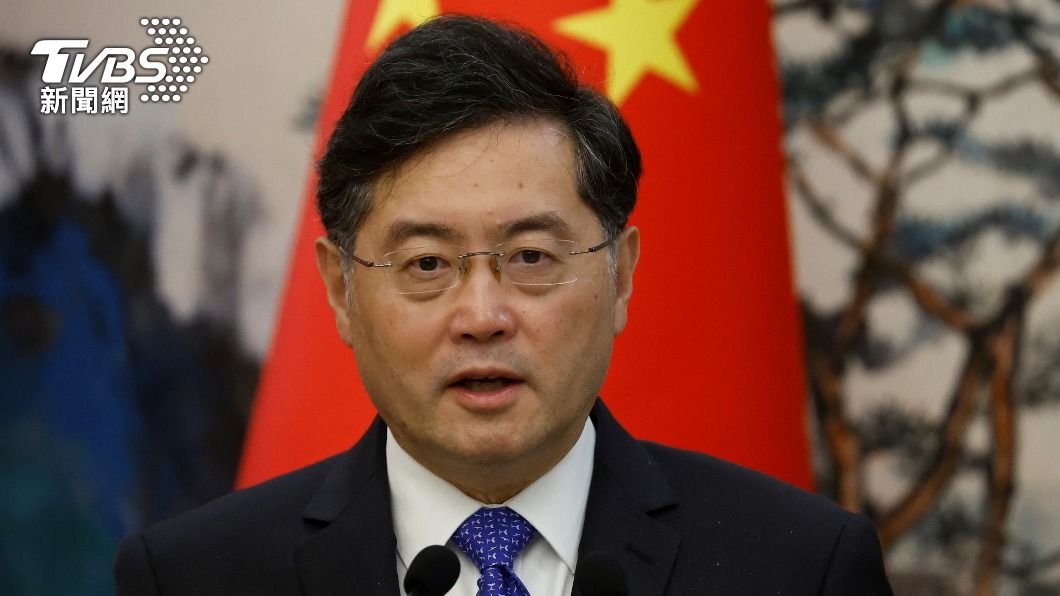 中國外長秦剛最近1個月沒有公開露面，25日遭到免職。（圖／達志影像路透社）
