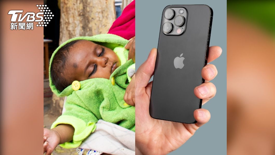 印度夫婦為買iPhone出遊拍片，竟賣掉8個月大嬰。（示意圖／shutterstock 達志影像）