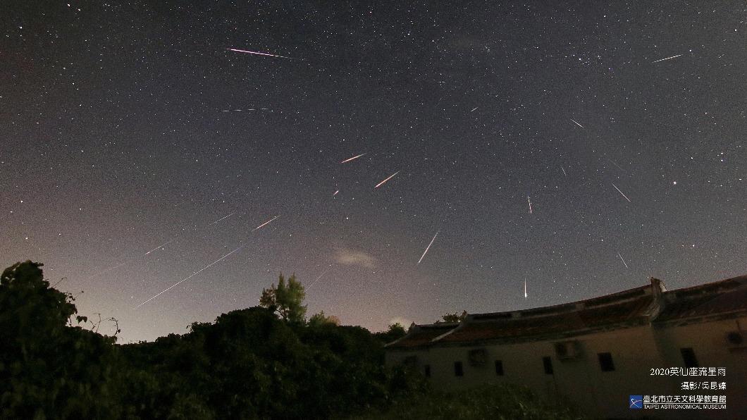 八月天象奇觀不間斷，包括：英仙座流星雨、土星衝、超級月亮及東大距等。（圖／翻攝自台北市立天文科學教育館）