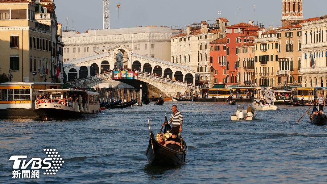擁有豐富運河人文與自然景觀的威尼斯，可能要被列名「瀕危世界遺產」。（圖／達志影像美聯社）