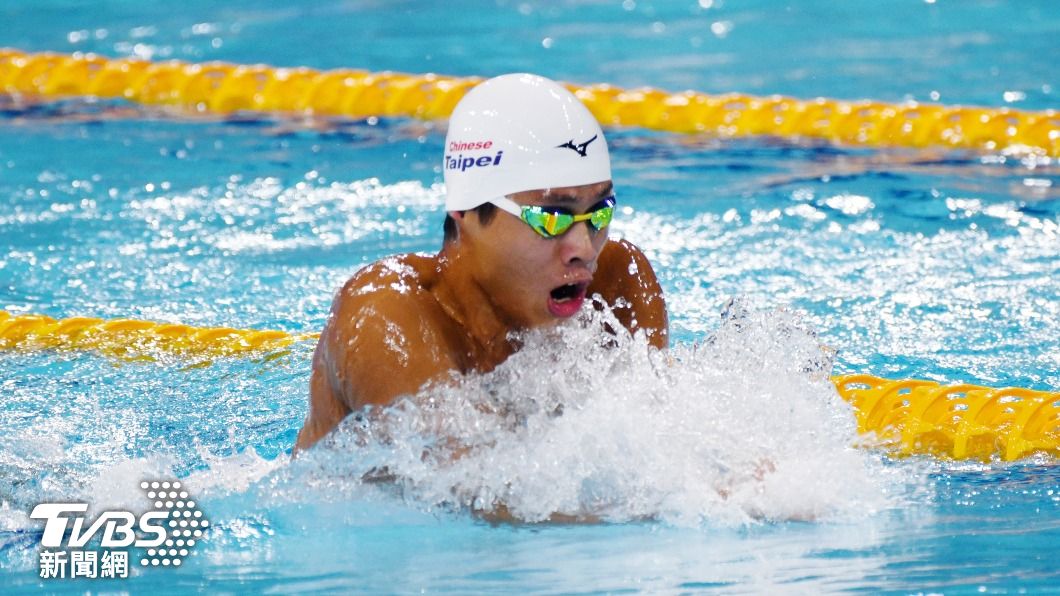 王星皓在世大運游泳男子200米個人混合式項目中殺進決賽。（圖／胡瑞麒攝）