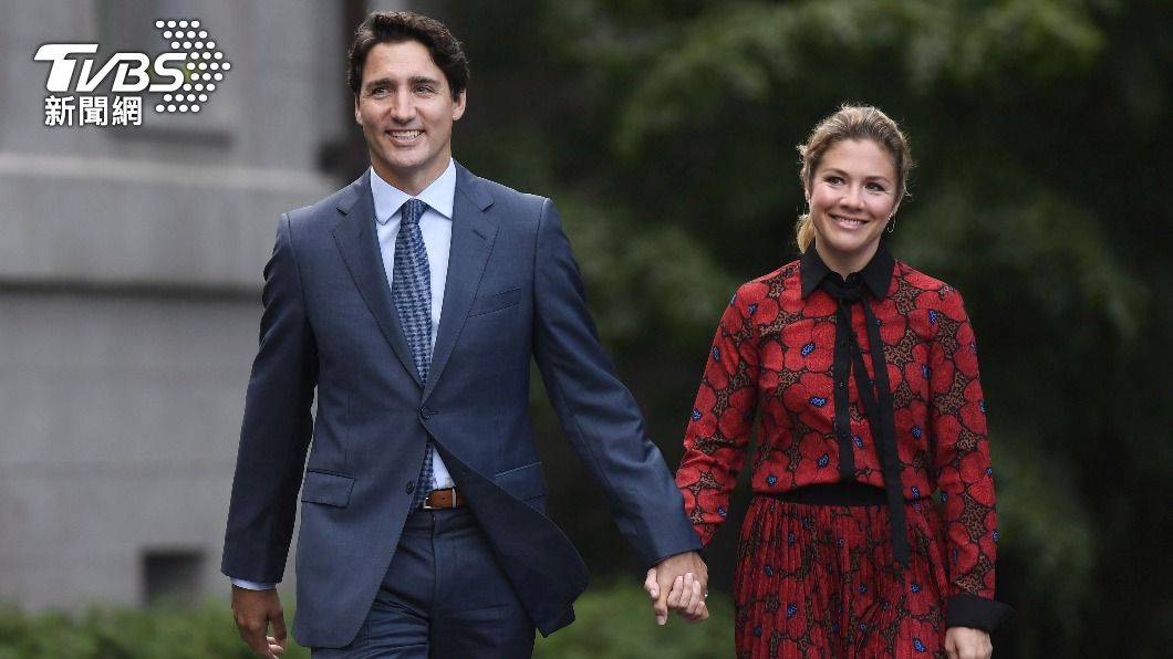 加拿大總理杜魯道與妻子蘇菲在國際政壇曾是一對出名的模範夫妻。（圖／達志影像美聯社）