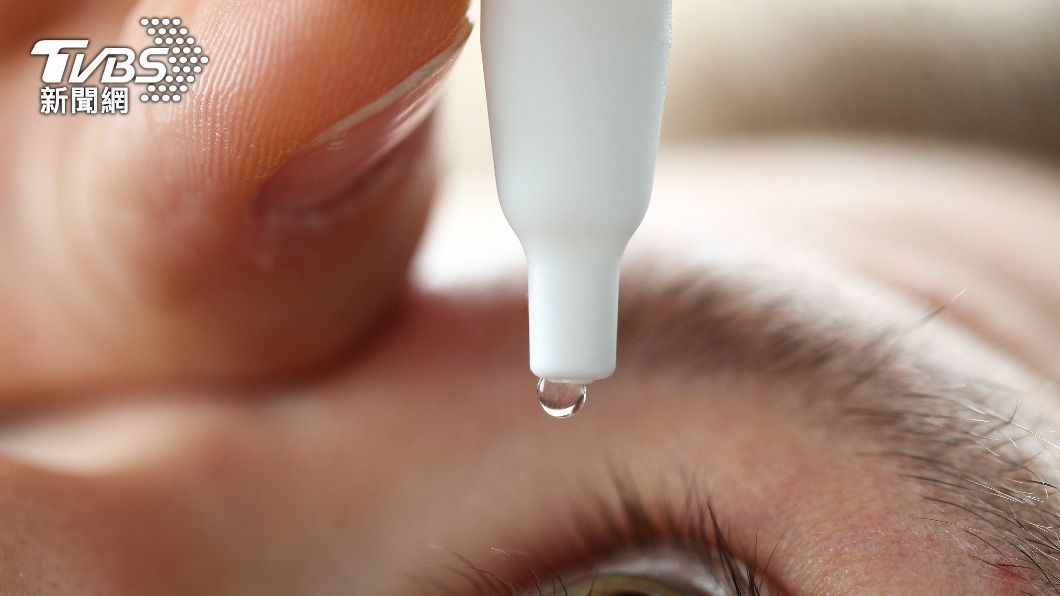 類固醇眼藥水只能短期使用。（示意圖／Shutterstock達志影像）