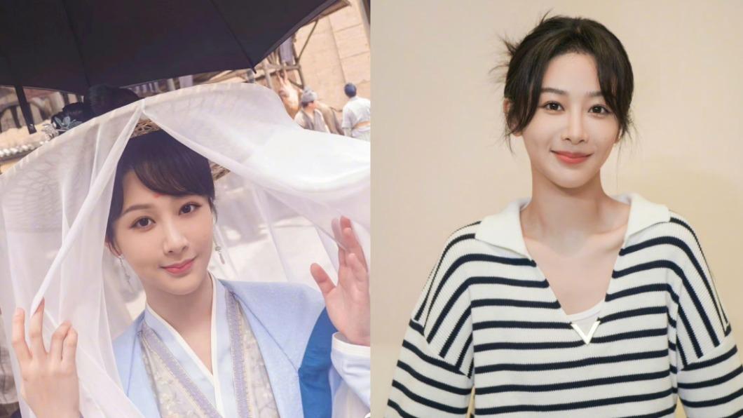 妝容可以透過清透底妝營造自然的陰影感。（圖／翻攝自楊紫微博）