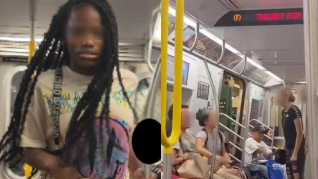 少女（左）在地鐵攻擊亞裔婦人後，一度遭紐約市警察局通緝。（圖／翻攝自推特＠NYPDnews、NYPOSTMETRO）