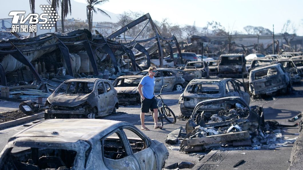 茂宜島大火成為夏威夷史上最致命天災。（圖／達志影像美聯社）