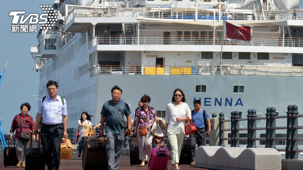 2016年約有120萬大陸旅客搭郵輪造訪濟州島。（圖／達志影像美聯社）