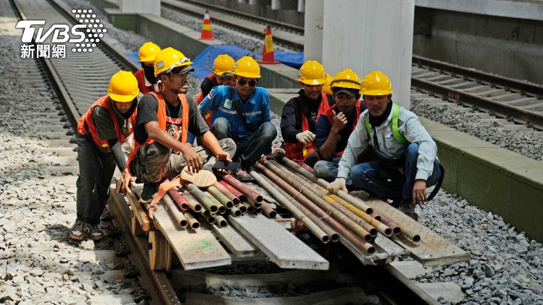 中國、印尼共建「一帶一路」，推出雅萬高鐵。（圖／達志影像美聯社）