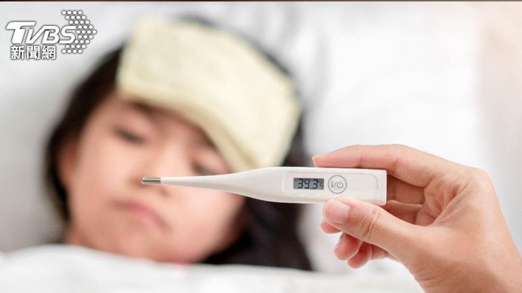 謝宗學表示因高燒流感前來就診的兒童增加。（示意圖，非當事人／shutterstock達志影像）