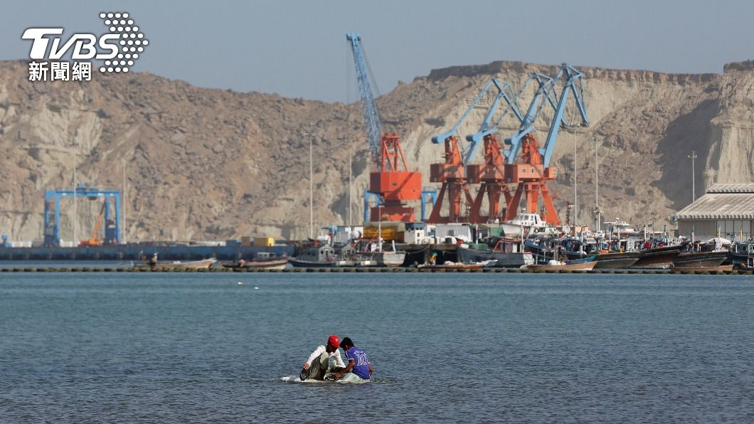 瓜達爾港位於巴基斯坦西南部。（圖／達志影像路透社）