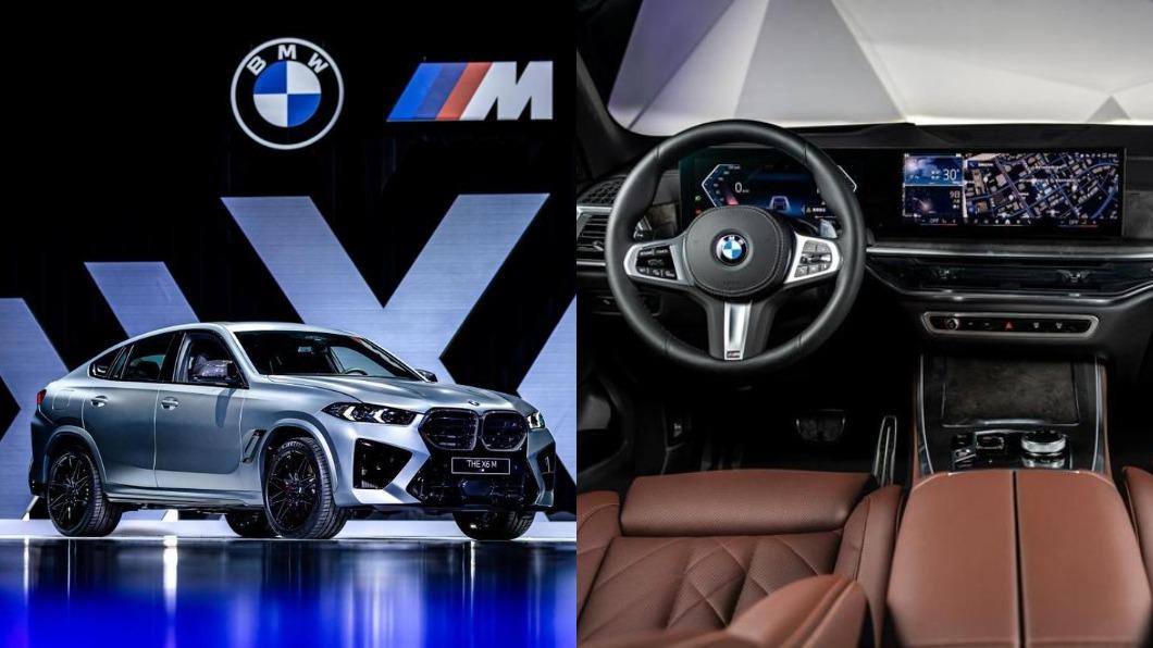 小改款BMW X6的內裝和科技配置十分先進。（圖／BMW提供）