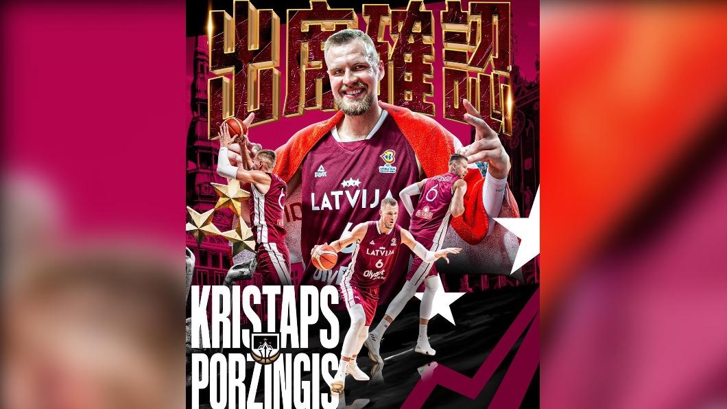 Kristaps Porzingis不會上場打熱身賽，但仍會出席見面會。（圖／悍創運動行銷提供