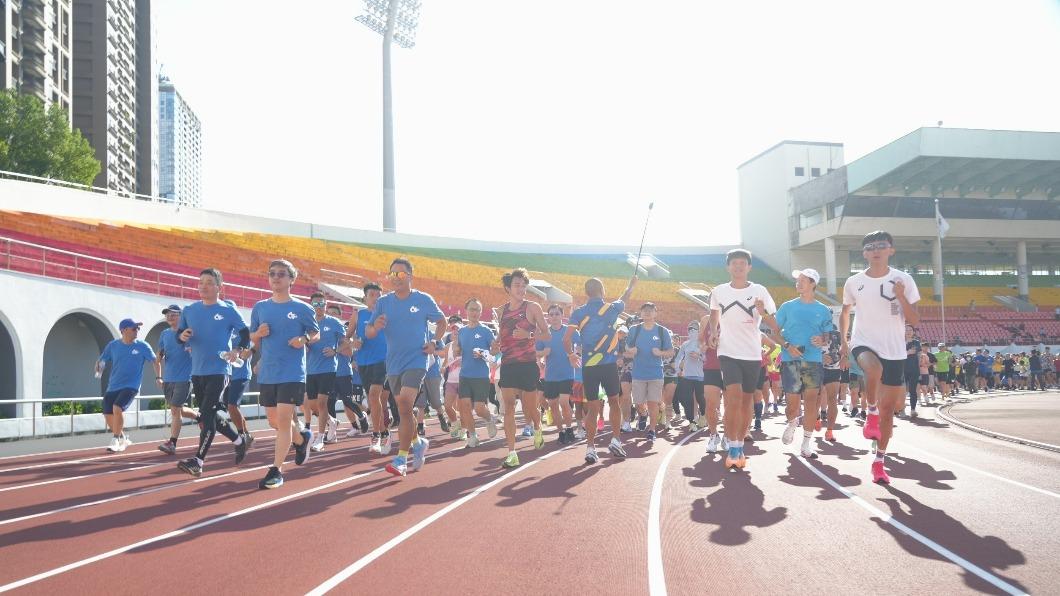 南山人壽與長明賞共同舉辦跑步訓練活動。（圖／業者提供）