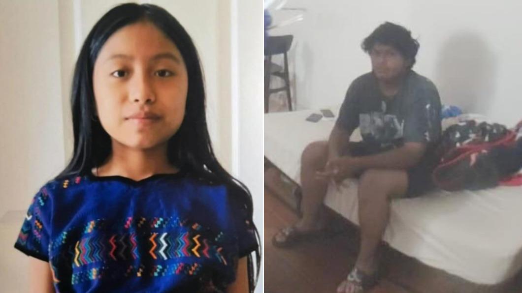 美國德州日前驚傳一名11歲女孩遭性侵殺害，警方宣布逮捕18歲兇嫌胡安（圖右）。（圖／翻攝自ABC 13@KTRK、Twitter@MerGarza）