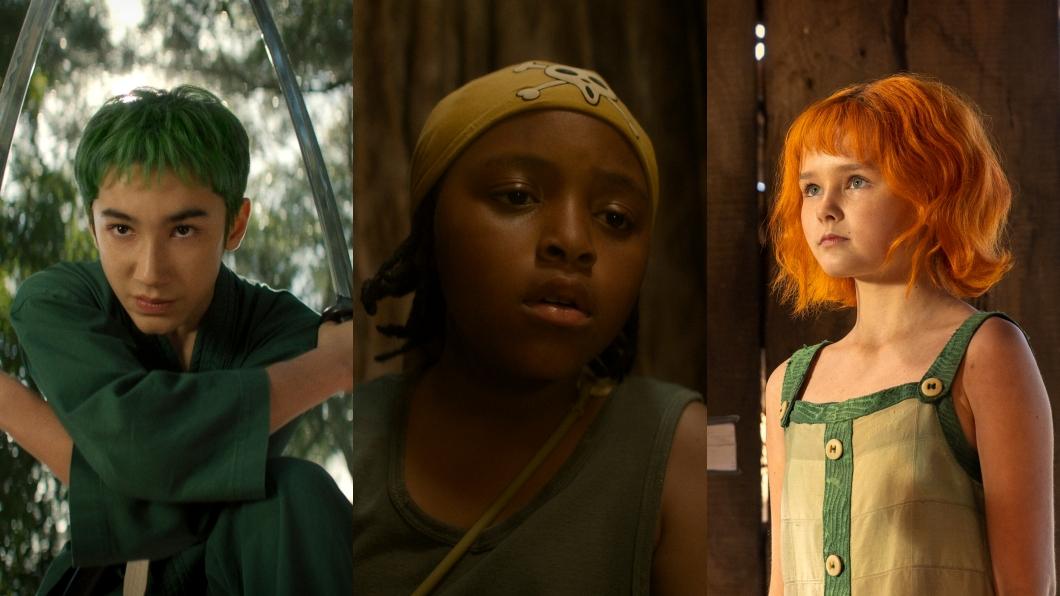 這次釋出許多草帽海賊團團員的童年時期劇照。（圖／Netflix提供）