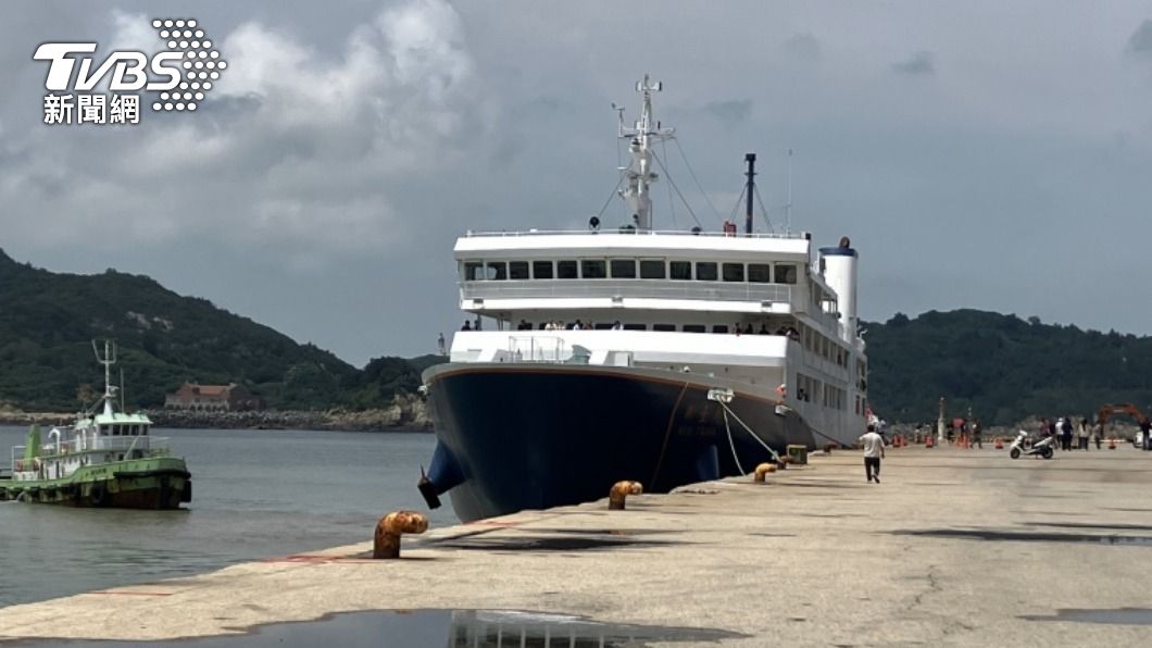 「新台馬輪」旅客出發受影響。（圖／中央社）