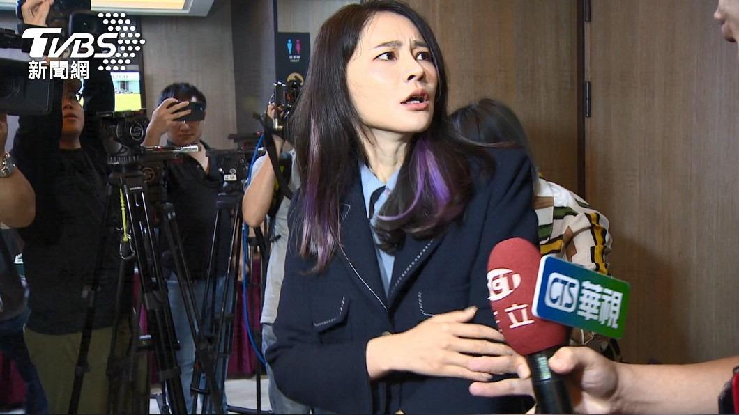 賴品妤日前怒控記者推自己，引起討論。（圖／TVBS資料畫面）