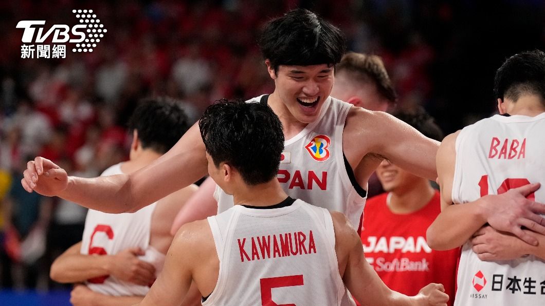 世界盃男籃日本勝芬蘭。（圖／達志影像美聯社）