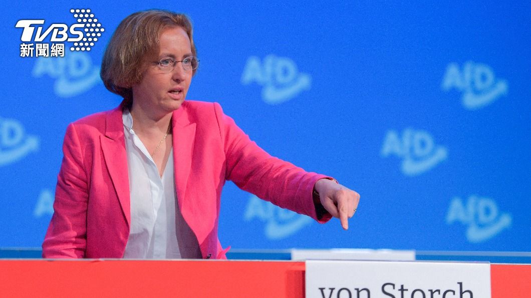 德國極右翼國會議員施托希。（圖／達志影像路透社）