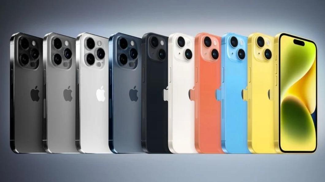 蘋果預計將推出iPhone 15、iPhone 15 Plus、iPhone 15 Pro、iPhone 15 Pro Max四款機型。（示意圖／翻攝自MacRumors）