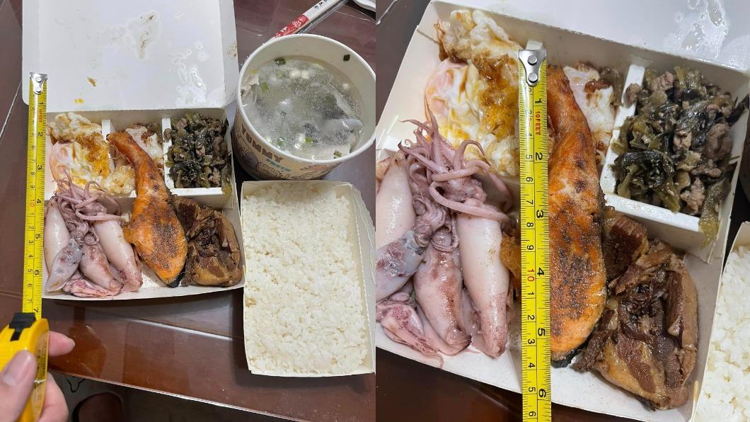 網友曬出550元的自助餐菜色。（圖／翻攝自臉書「新竹大小事」）