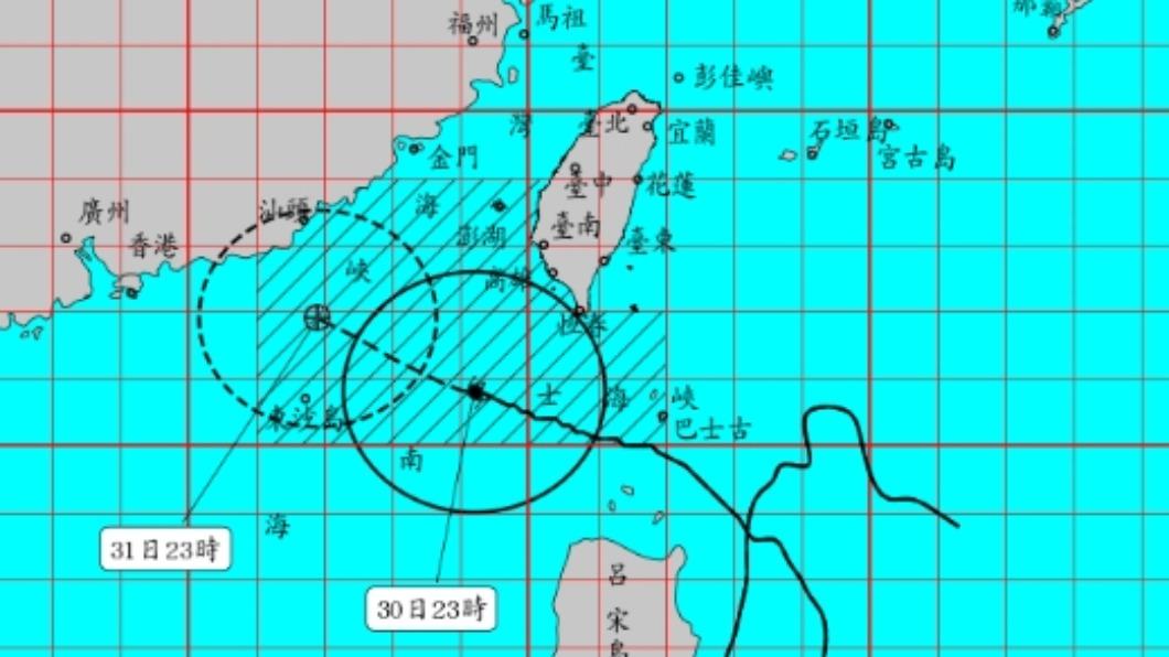 蘇拉颱風陸警解除。（圖／中央氣象局）