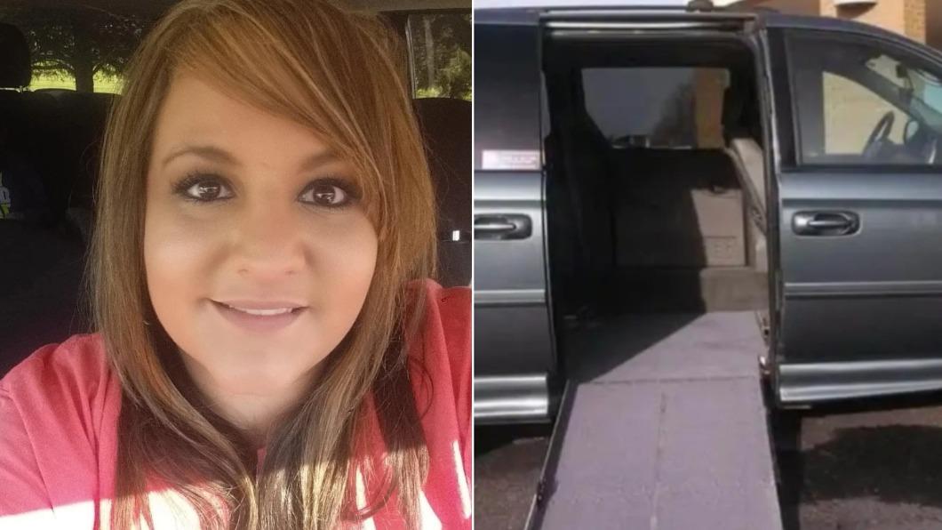 美國1名半身癱瘓的女子活活熱死在車內。（圖／翻攝自Facebook@Amber Jones）
