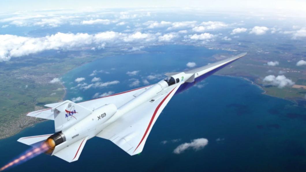 NASA計畫重現超音速客機旅行，為此正在開發無噪音的X-59超音速飛機。（圖／翻攝自CNN travel）