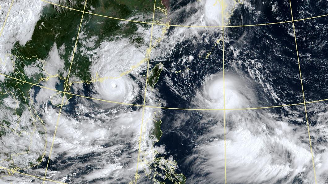 海葵颱風將增強為中颱。（圖／中央氣象局）