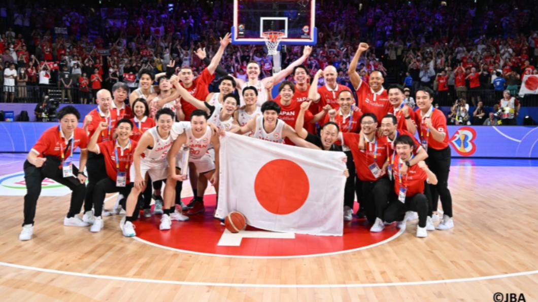 日本隊奪下前進巴黎奧運的門票。（圖／翻攝自推特＠JAPAN_JBA）