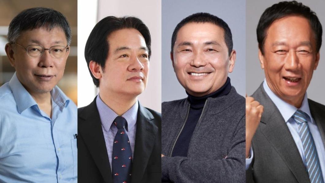 TVBS今公布最新2024「四腳督」總統民調。（圖／翻攝自臉書）