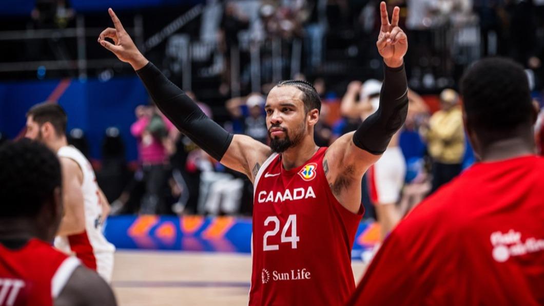 布魯克斯在加拿大隊有出色攻防表現。（圖／翻攝自FIBA官網） 世界盃男籃／不忘暗諷灰熊！布魯克斯樂喊「被信任很棒」：去年太艱難