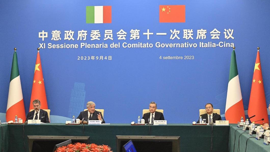 義大利副總理兼外長結束訪中行。（圖／翻攝自Antonio Tajani Facebook）