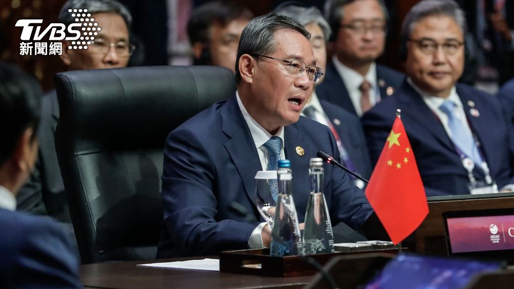 中國國務院總理李強在峰會上要求日方負責任處理福島核汙水排放。（圖／達志影像美聯社）