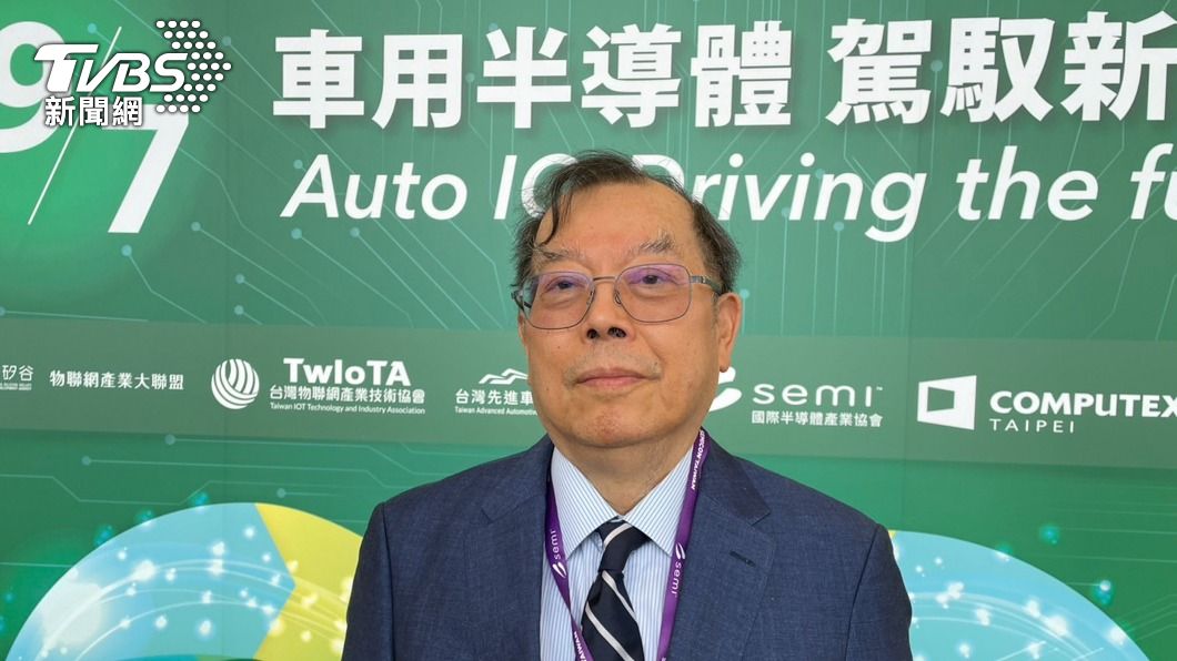 力積電董事長黃崇仁：台灣是全球AI硬體的首都。（圖／中央社）