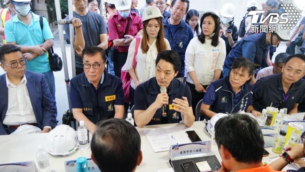 台北市長蔣萬安今（11）日針對大直案做出4項裁示。（圖／TVBS）