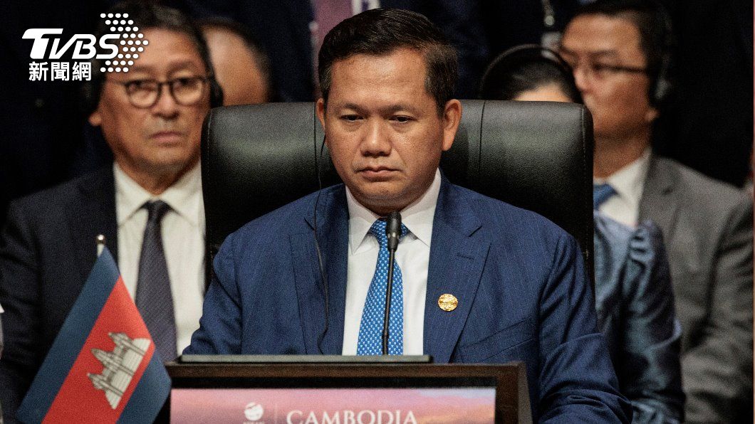 柬埔寨總理洪馬內。（圖／達志影像美聯社）
