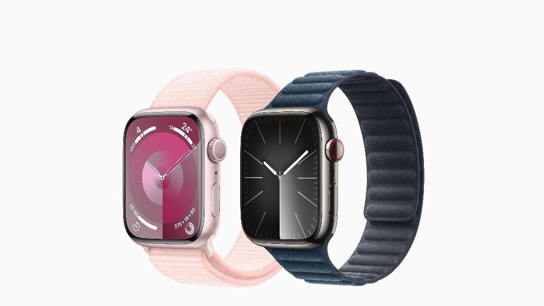 Apple WatchSeries 9推出新色。（圖／翻攝蘋果官網）
