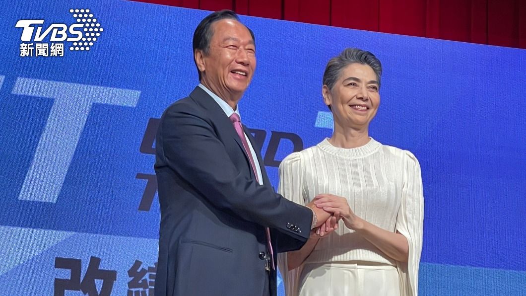 賴佩霞將在2024年總統大選與郭台銘（郭董）並肩作戰。（圖／TVBS資料照）