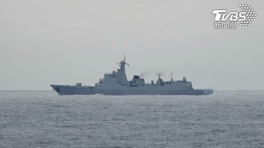 國防部曝光海軍監控共艦畫面。（圖／國防部提供）