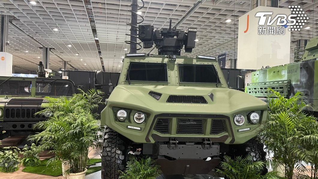 「鐵騎專案」研發之偵蒐戰術輪車。（圖／潘建樺攝）