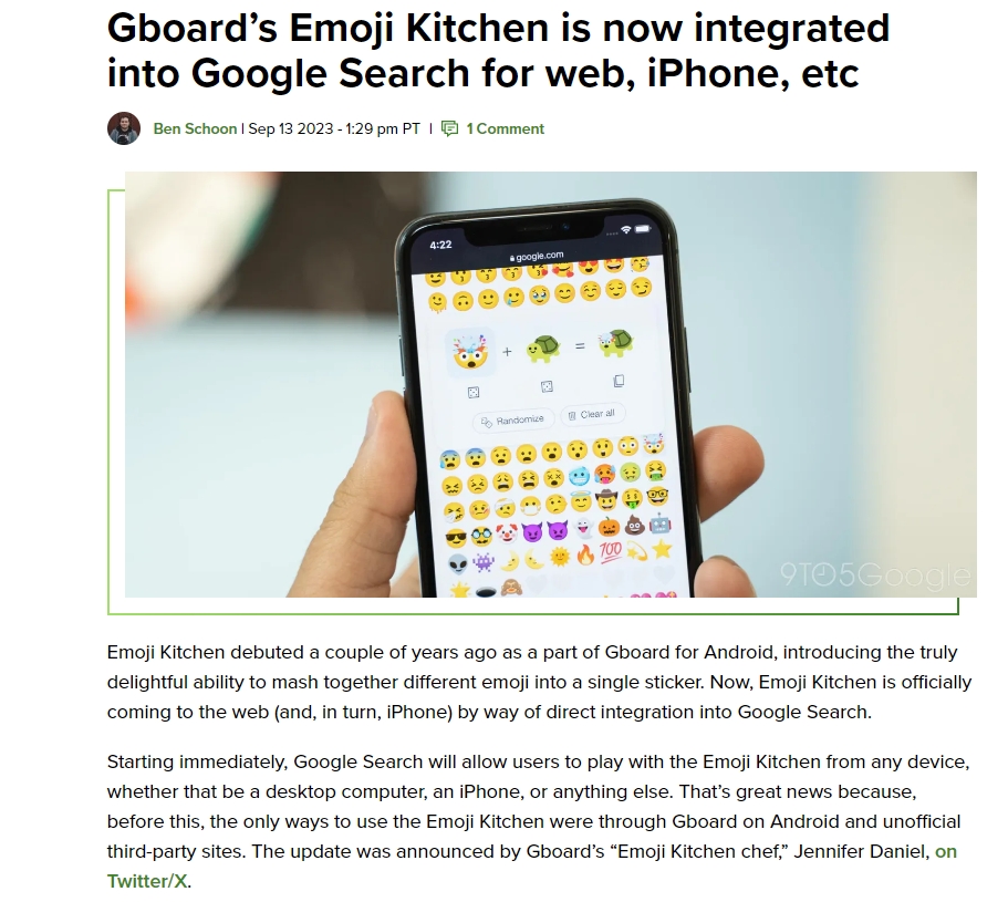 《9to5google》報導。(圖/翻攝自《9to5google》網站)