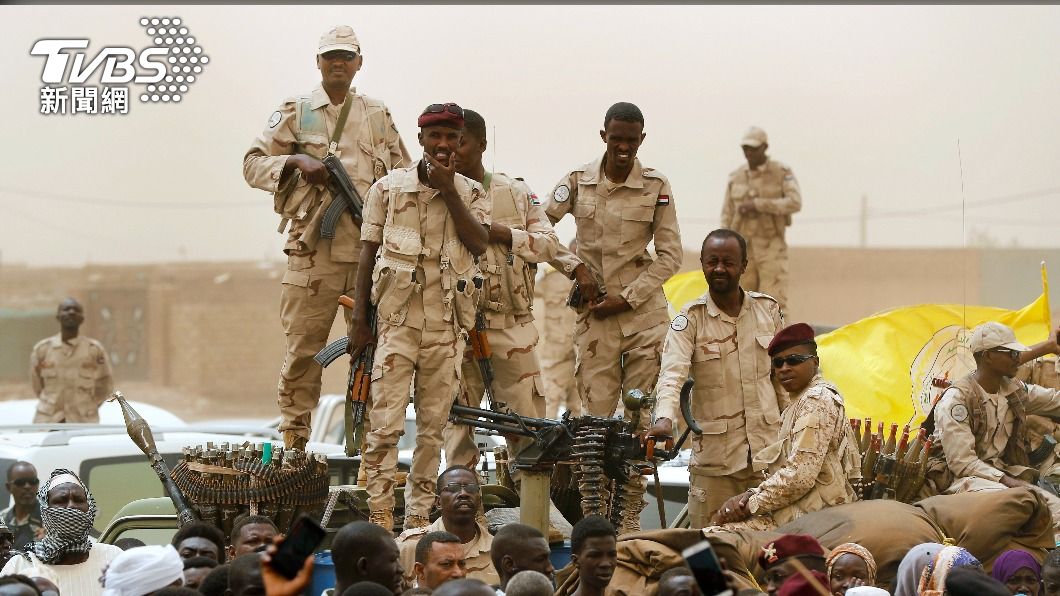 蘇丹準軍事部隊連2天攻打正規軍總部。（圖／達志影像美聯社）
