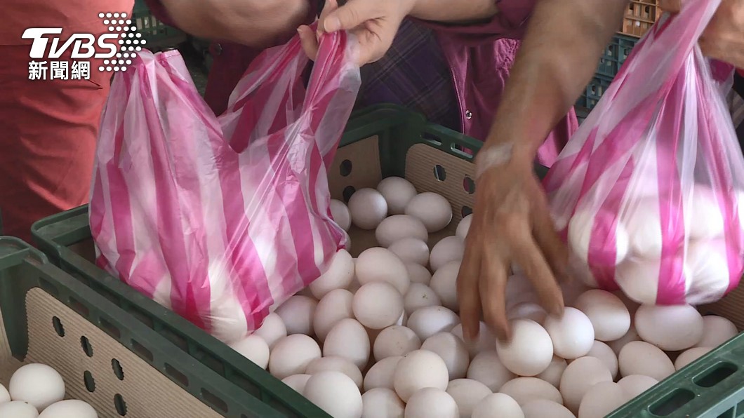 柳采葳公布農業部提供北市府的「進口雞蛋洗選，加工及代工業者名單」中，食品大廠義美也在其中。（示意圖，非新聞當事畫面／TVBS）