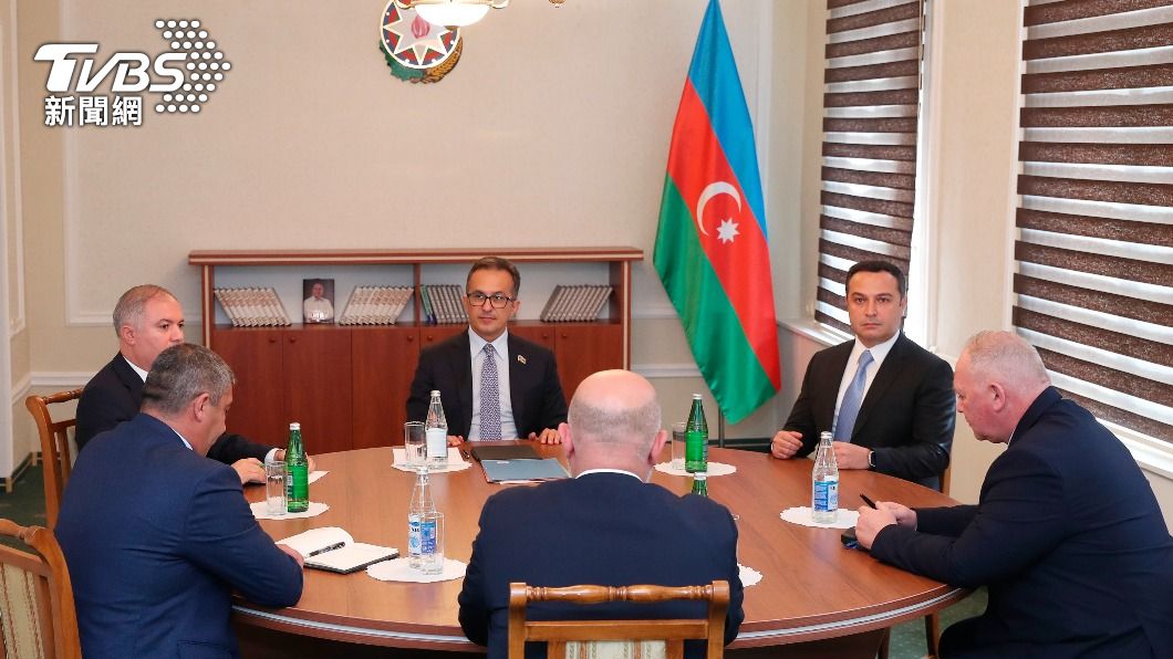 亞塞拜然與亞美尼亞分離派和平會談。（圖／達志影像美聯社）
