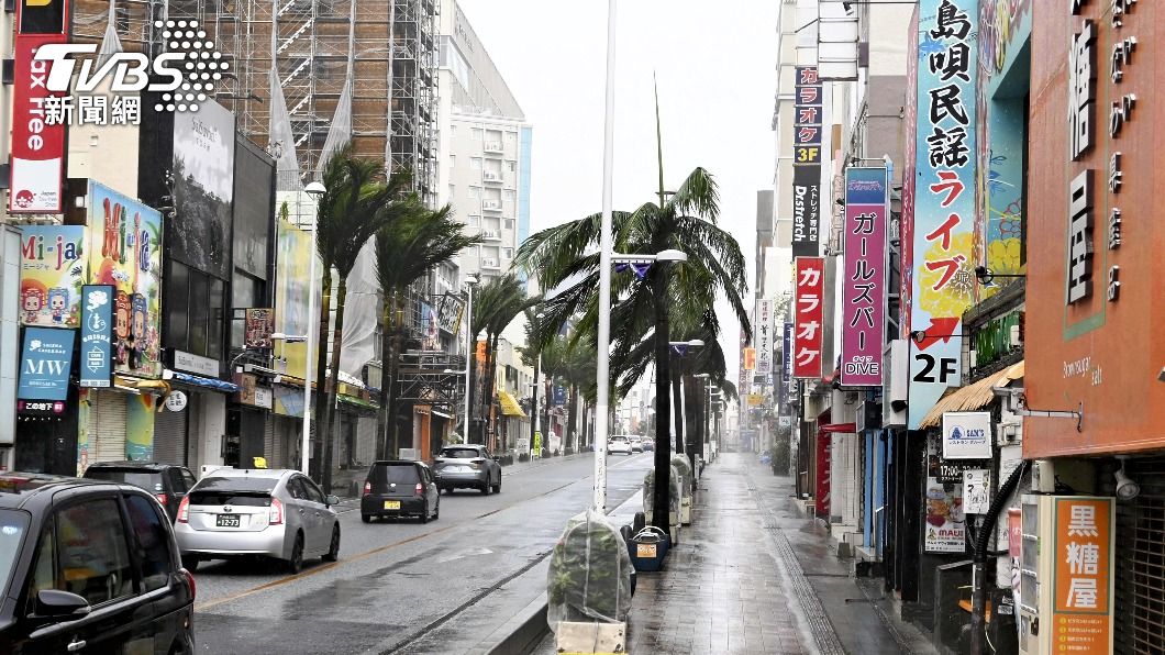 沖繩受颱風影響反成避暑勝地。（圖／達志影像美聯社）