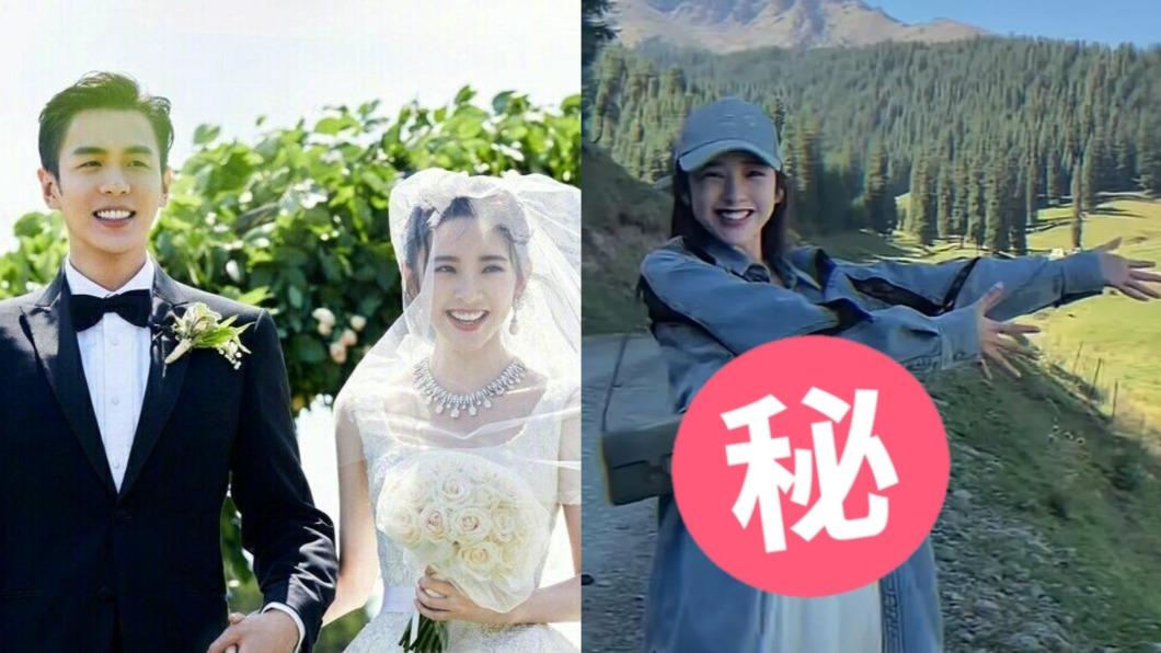 張若昀、唐藝昕2019年結婚，近日被疑懷第二胎。（圖／翻攝自微博）