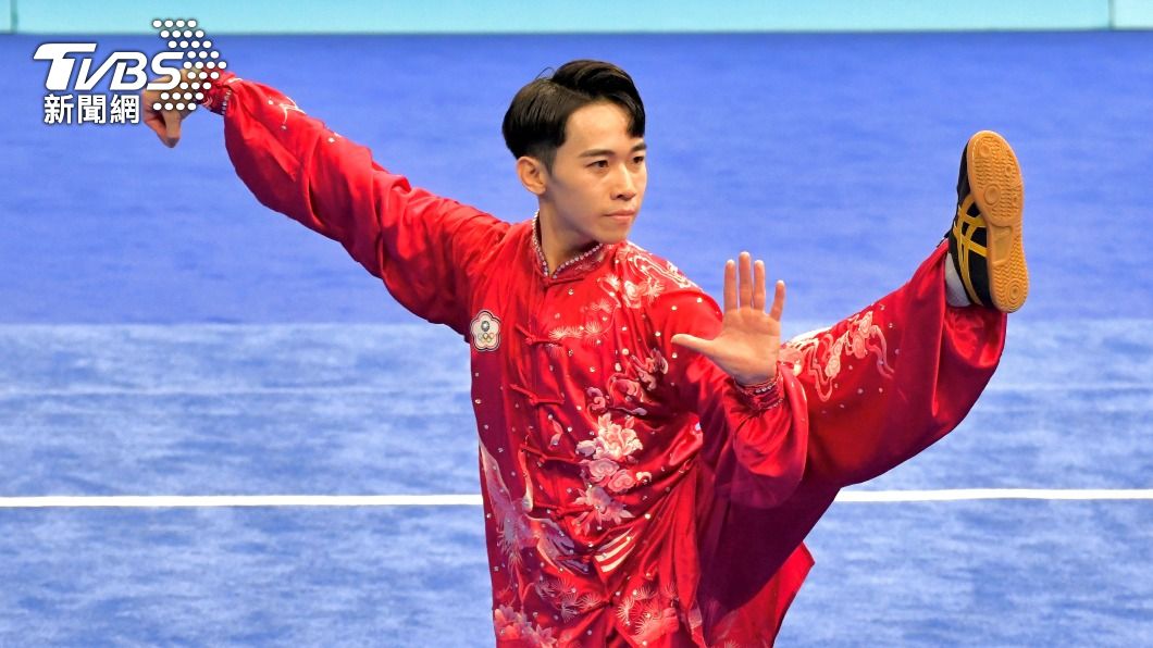 陳宥崴太極拳9.736分。(圖/胡瑞麒攝)